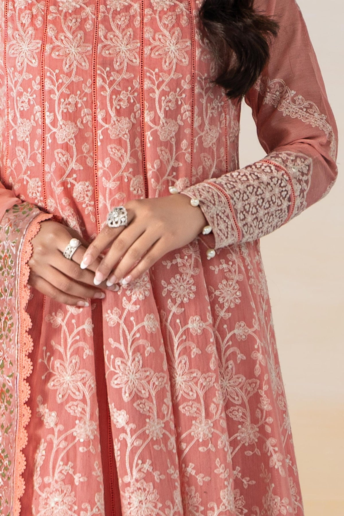 Maria B | Eid Festive Pret | DW-EF24-06R1 - Designer Dress - Type : Ladies Clothes - Available at Libayah - 100% Original