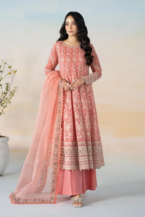 Maria B | Eid Festive Pret | DW-EF24-06R1 - Designer Dress - Type : Ladies Clothes - Available at Libayah - 100% Original