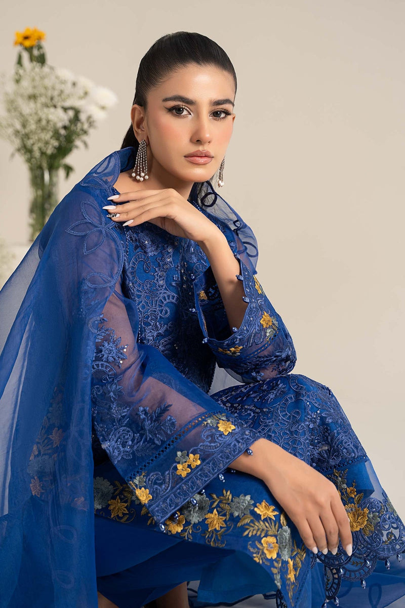 Maria B | Casual Pret 25 | DW-EF25-02 by Maria B - Designer Dress - Type: Ladies Clothes - Available at Libayah - 100% Original