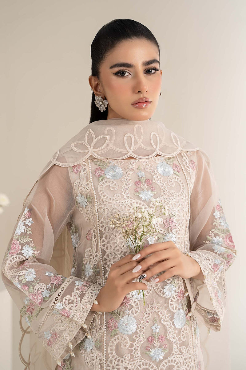 Maria B | Casual Pret 25 | DW-EF25-02 by Maria B - Designer Dress - Type: Ladies Clothes - Available at Libayah - 100% Original