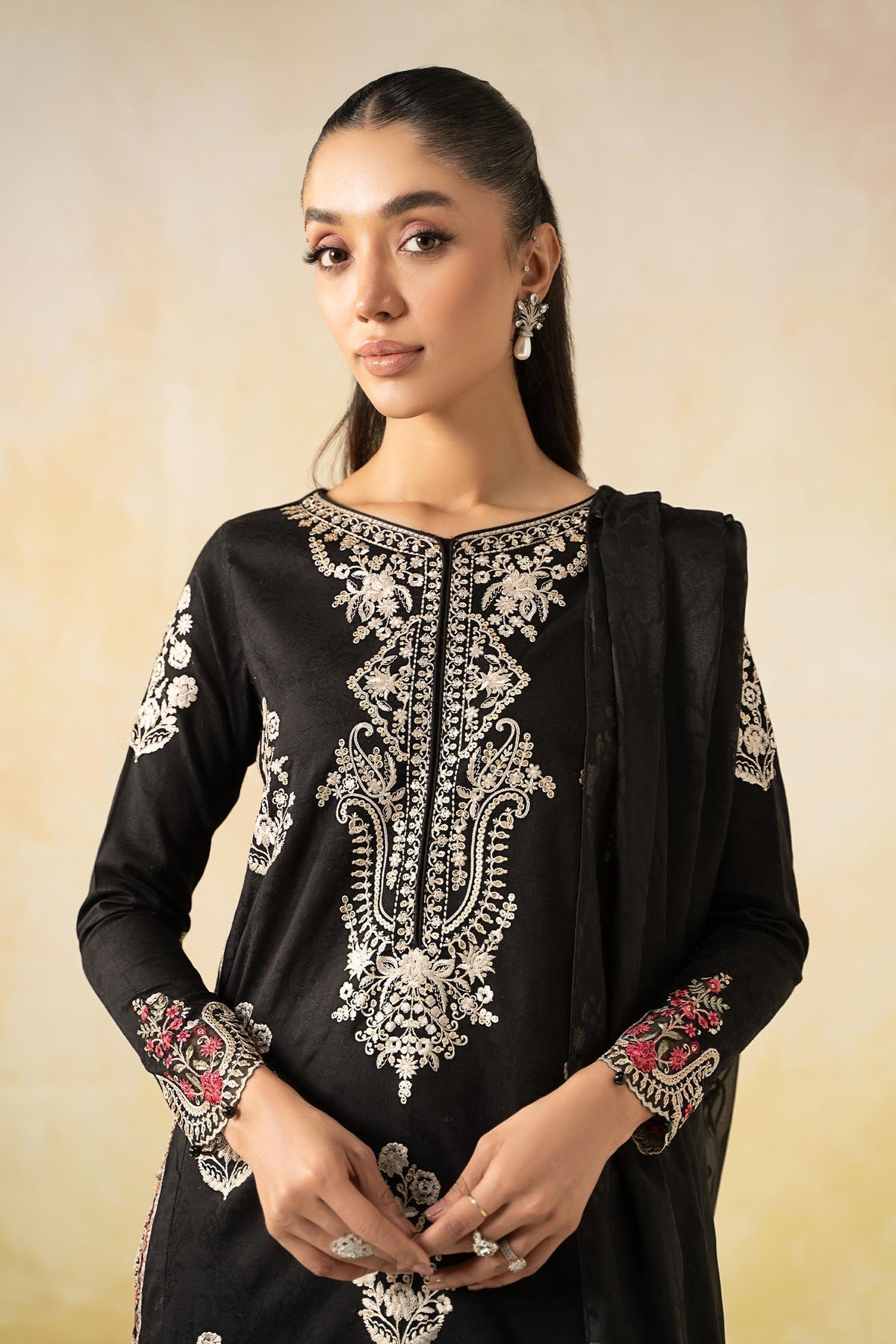 Maria B | Formal Wears | DW-EF25-03 by Maria B - Designer Dress - Type: Ladies Clothes - Available at Libayah - 100% Original