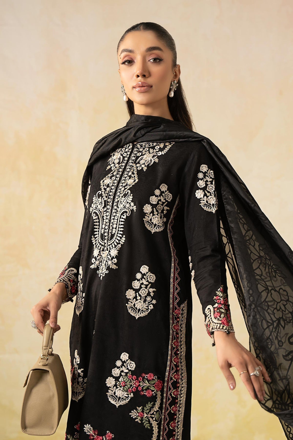 Maria B | Formal Wears | DW-EF25-03 by Maria B - Designer Dress - Type: Ladies Clothes - Available at Libayah - 100% Original