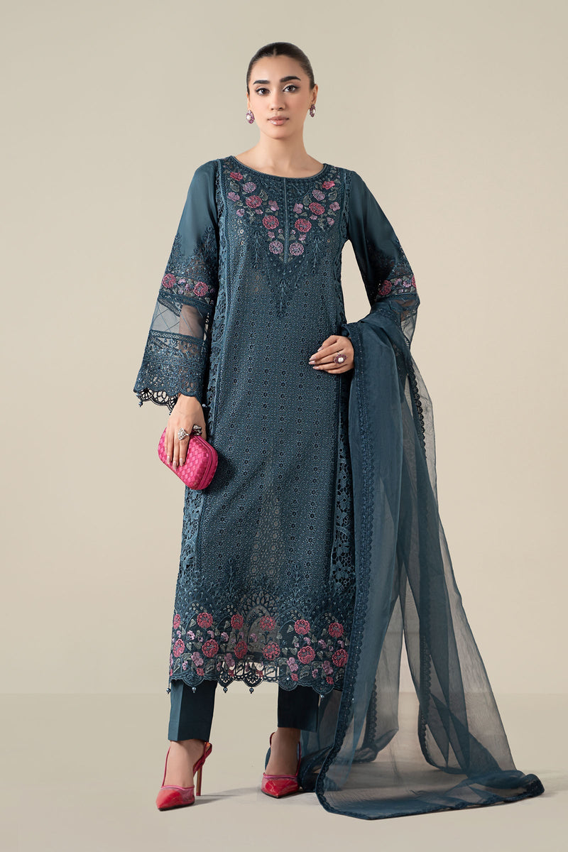Maria B | Pre Fall 25 | Lawn Suit 16 by Maria B - Designer Dress  - Type : Ladies Clothes - Available at Libayah - 100% Original 