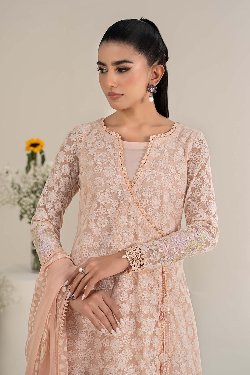 Maria B | Casual Pret 25 | DW-EF25-100 by Maria B - Designer Dress - Type: Ladies Clothes - Available at Libayah - 100% Original