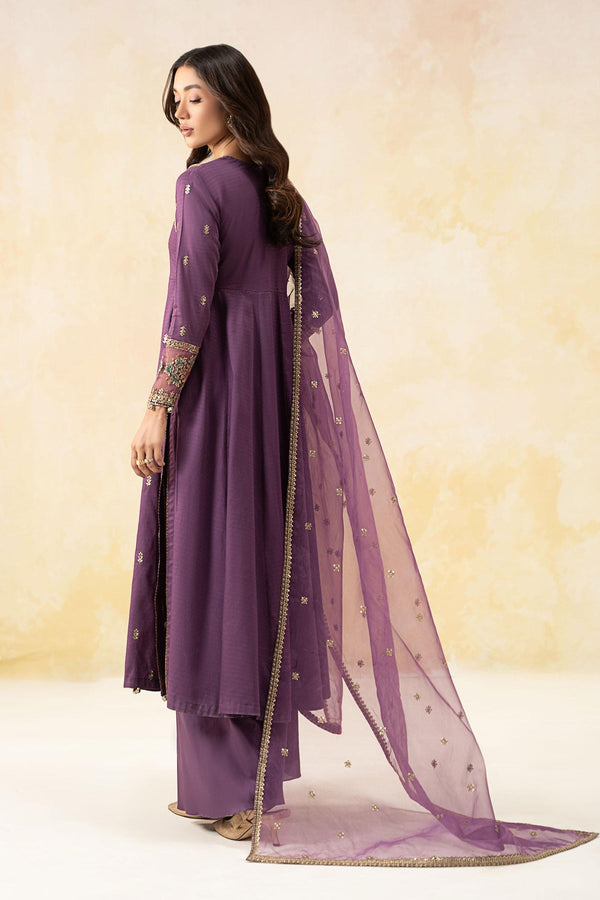 Maria B | Formal Wears | DW-EF25-19 by Maria B - Designer Dress - Type: Ladies Clothes - Available at Libayah - 100% Original