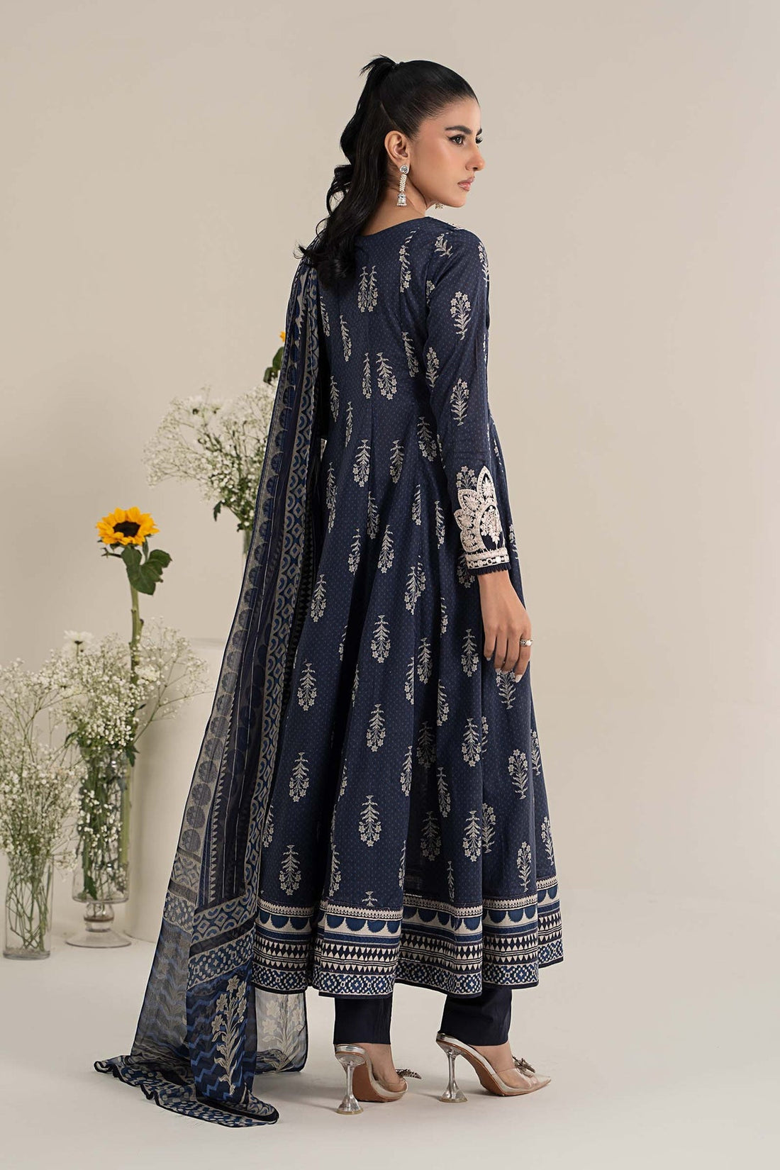 Maria B | Formal Wears | DW-EF25-22 by Maria B - Designer Dress - Type: Ladies Clothes - Available at Libayah - 100% Original