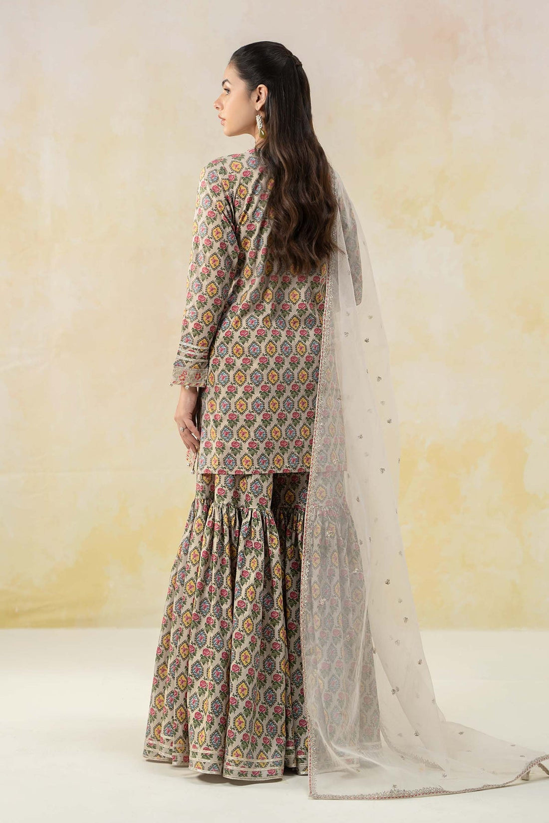 Maria B | Formal Wears | DW-EF25-25 by Maria B - Designer Dress - Type: Ladies Clothes - Available at Libayah - 100% Original