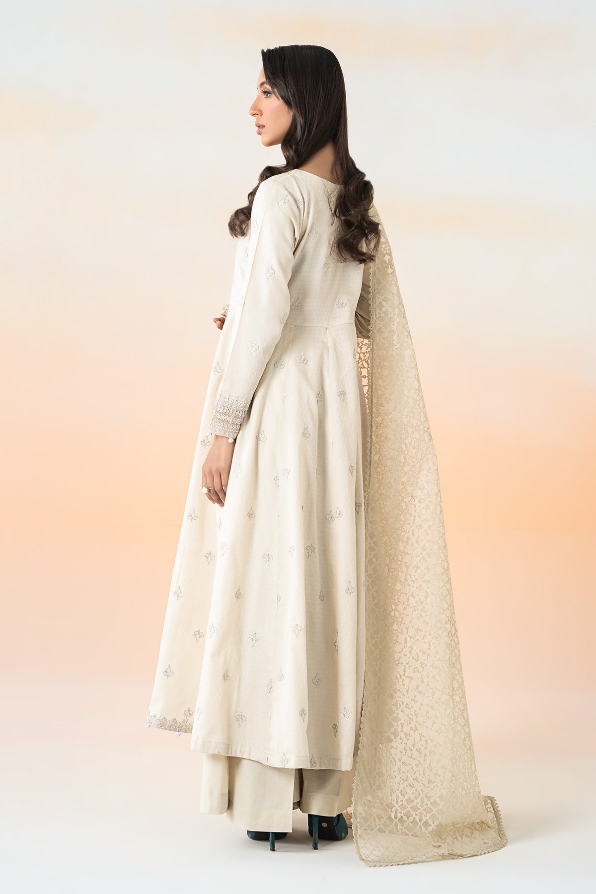 Maria B | Casual Pret 25 | DW-EF25-30 by Maria B - Designer Dress - Type: Ladies Clothes - Available at Libayah - 100% Original