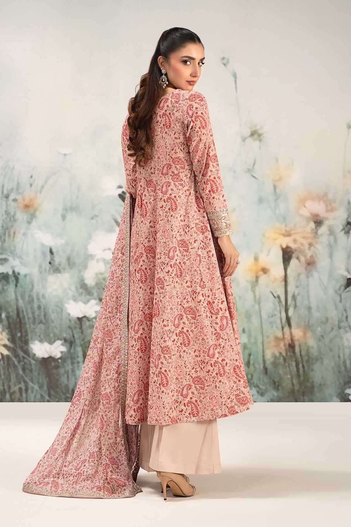 Maria B | Casual Pret 25 | DW-EF25-31 by Maria B - Designer Dress - Type: Ladies Clothes - Available at Libayah - 100% Original
