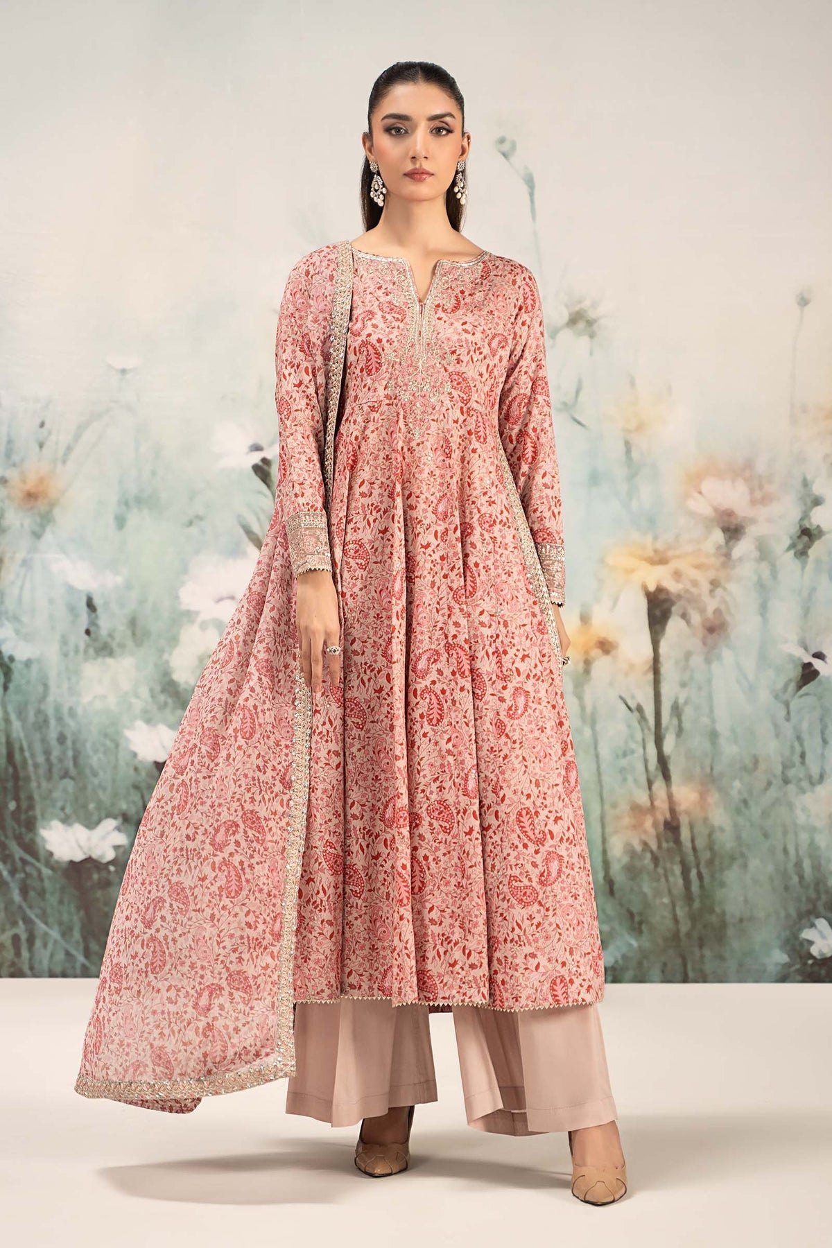 Maria B | Casual Pret 25 | DW-EF25-31 by Maria B - Designer Dress - Type: Ladies Clothes - Available at Libayah - 100% Original