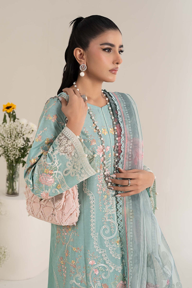 Maria B | Casual Pret 25 | DW-EF25-49 by Maria B - Designer Dress - Type: Ladies Clothes - Available at Libayah - 100% Original