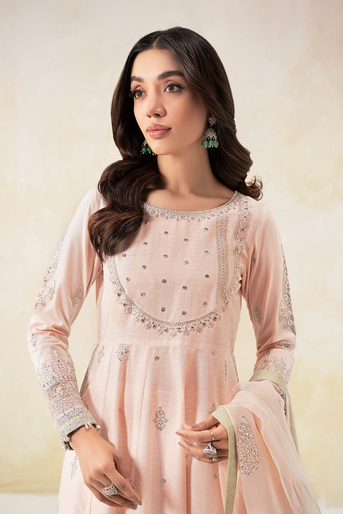 Maria B | Formal Wears | DW-EF25-68 by Maria B - Designer Dress - Type: Ladies Clothes - Available at Libayah - 100% Original