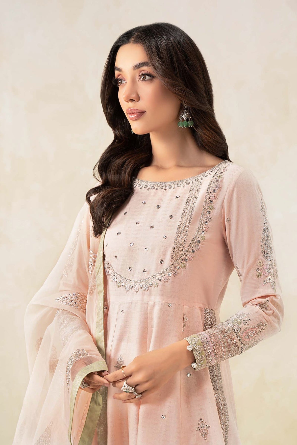 Maria B | Formal Wears | DW-EF25-68 by Maria B - Designer Dress - Type: Ladies Clothes - Available at Libayah - 100% Original