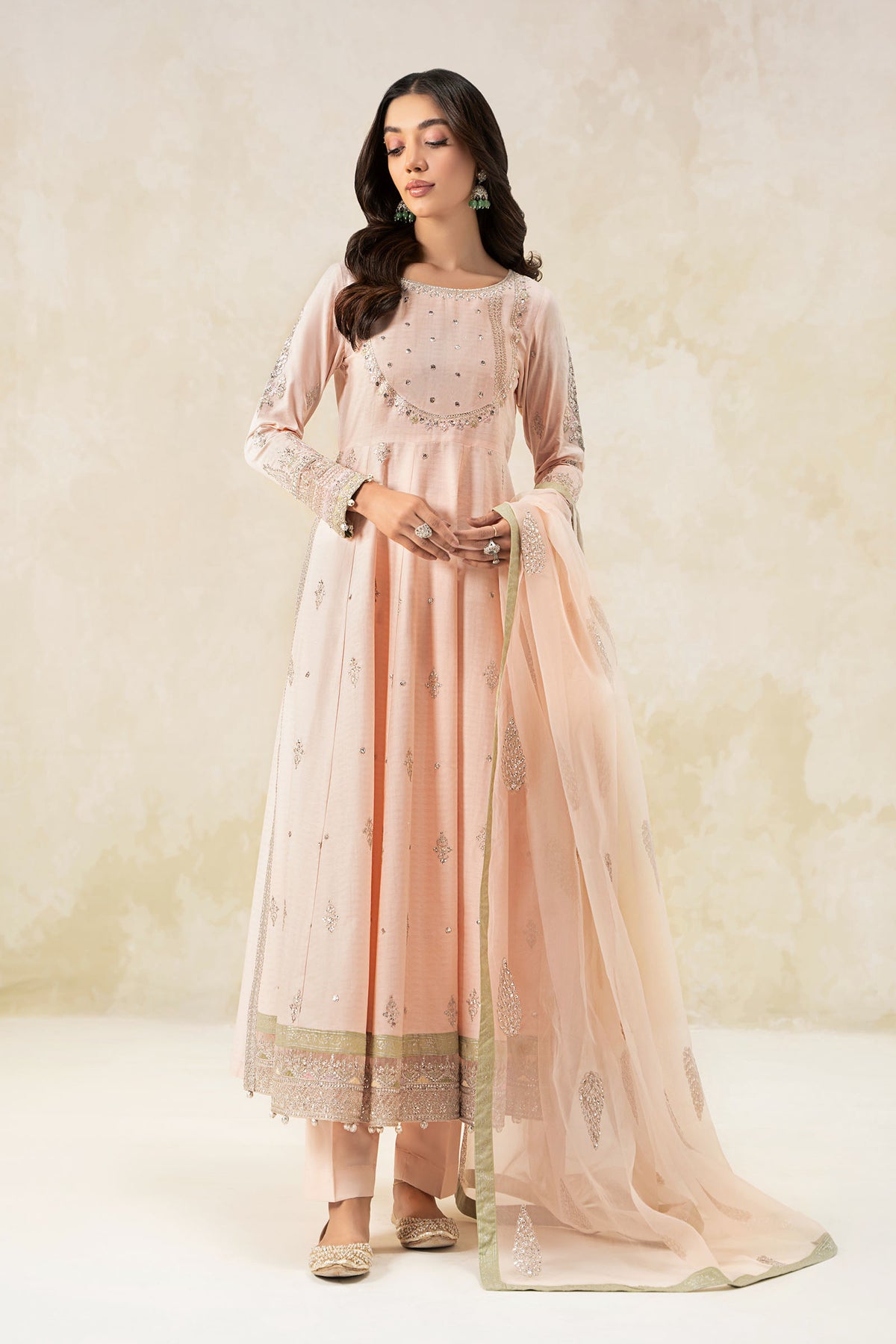 Maria B | Formal Wears | DW-EF25-68 by Maria B - Designer Dress - Type: Ladies Clothes - Available at Libayah - 100% Original