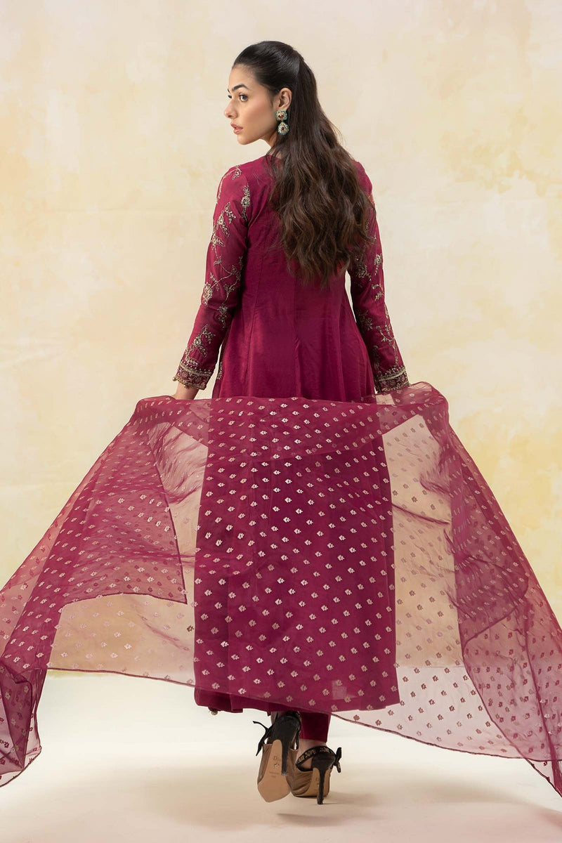 Maria B | Formal Wears | DW-EF25-78 by Maria B - Designer Dress - Type: Ladies Clothes - Available at Libayah - 100% Original