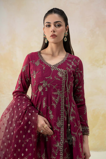 Maria B | Luxury Pret 25 | DW-EF25-78 by Maria B - Designer Dress - Type: Ladies Clothes - Available at Libayah - 100% Original