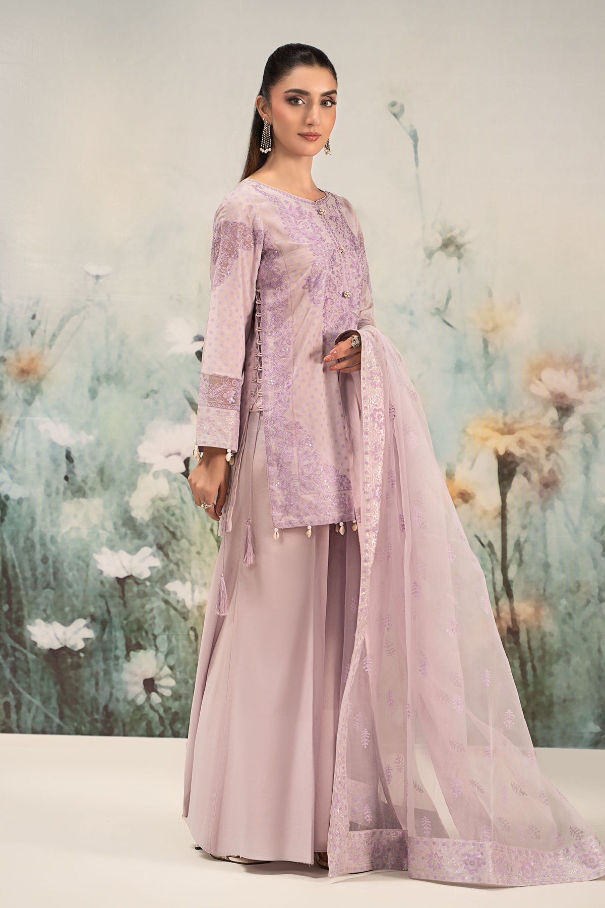 Maria B | Casual Pret 25 | DW-EF25-99 by Maria B - Designer Dress - Type: Ladies Clothes - Available at Libayah - 100% Original