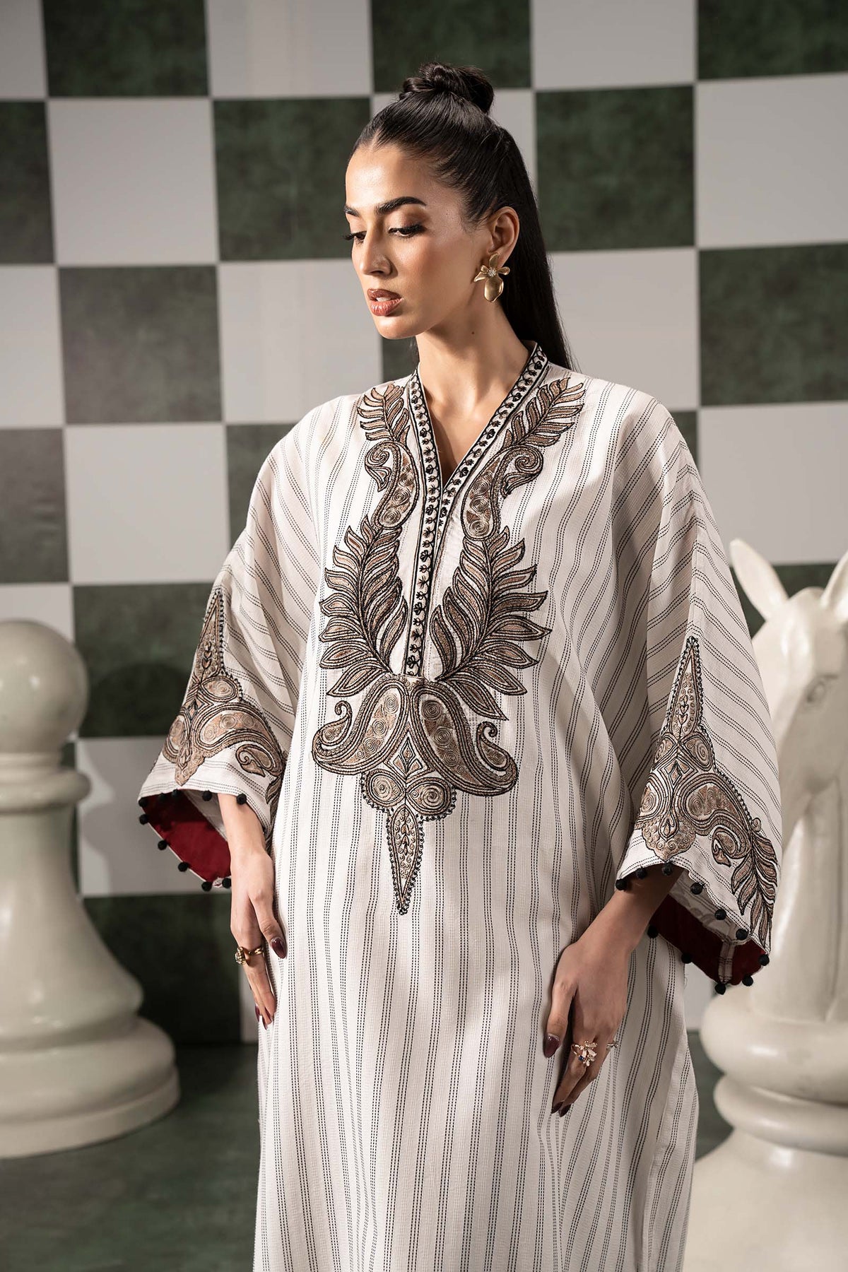 Maria B | Eid Festive Pret | DW-EF26-01 - Designer Dress - Type : Ladies Clothes - Available at Libayah - 100% Original
