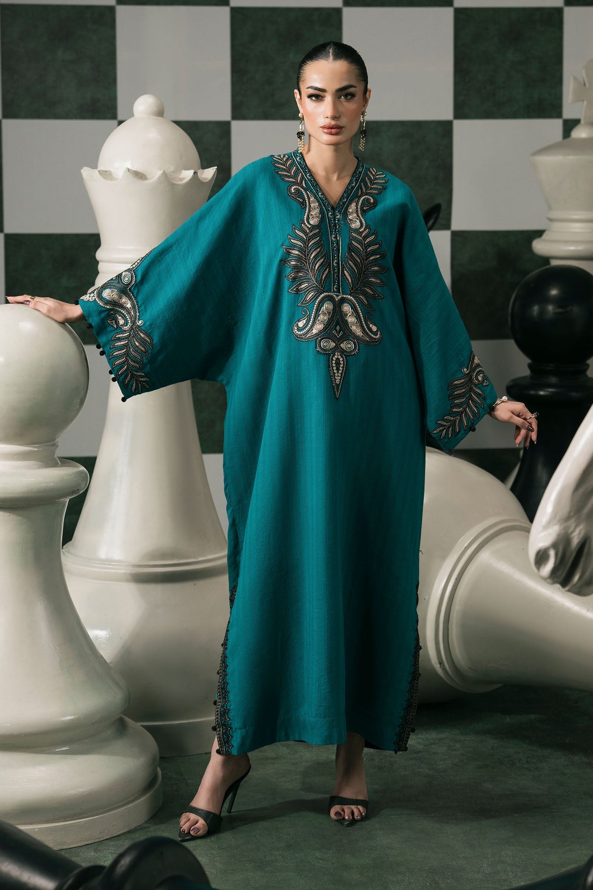 Maria B | Eid Festive Pret | DW-EF26-01 - Designer Dress - Type : Ladies Clothes - Available at Libayah - 100% Original