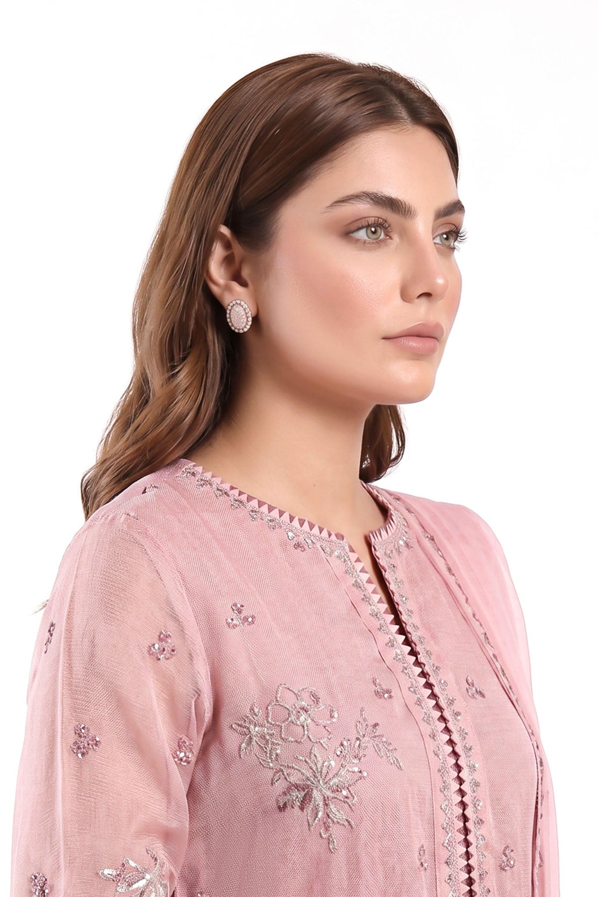Maria B | Luxury Pret Pre Fall | DW-EF26-101-Pink by Maria B - Designer Dress  - Type : Ladies Clothes - Available at Libayah - 100% Original 