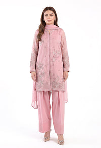 Maria B | Luxury Pret Pre Fall | DW-EF26-101-Pink by Maria B - Designer Dress  - Type : Ladies Clothes - Available at Libayah - 100% Original 