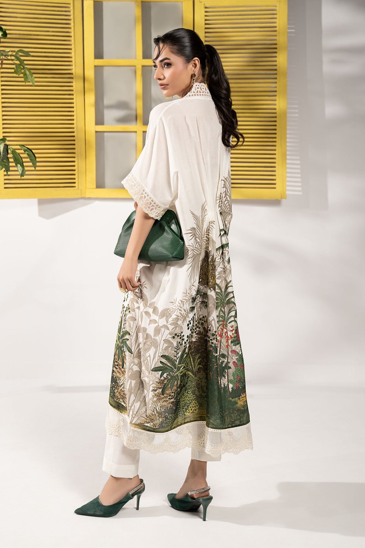 Maria B | Eid Festive Pret | DW-EF26-132 - Designer Dress - Type : Ladies Clothes - Available at Libayah - 100% Original