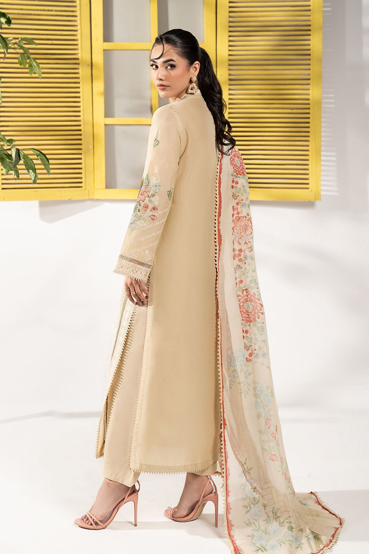 Maria B | Eid Festive Pret | DW-EF26-180 - Designer Dress - Type : Ladies Clothes - Available at Libayah - 100% Original