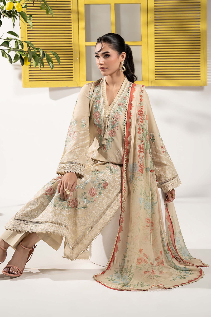 Maria B | Eid Festive Pret | DW-EF26-180 - Designer Dress - Type : Ladies Clothes - Available at Libayah - 100% Original