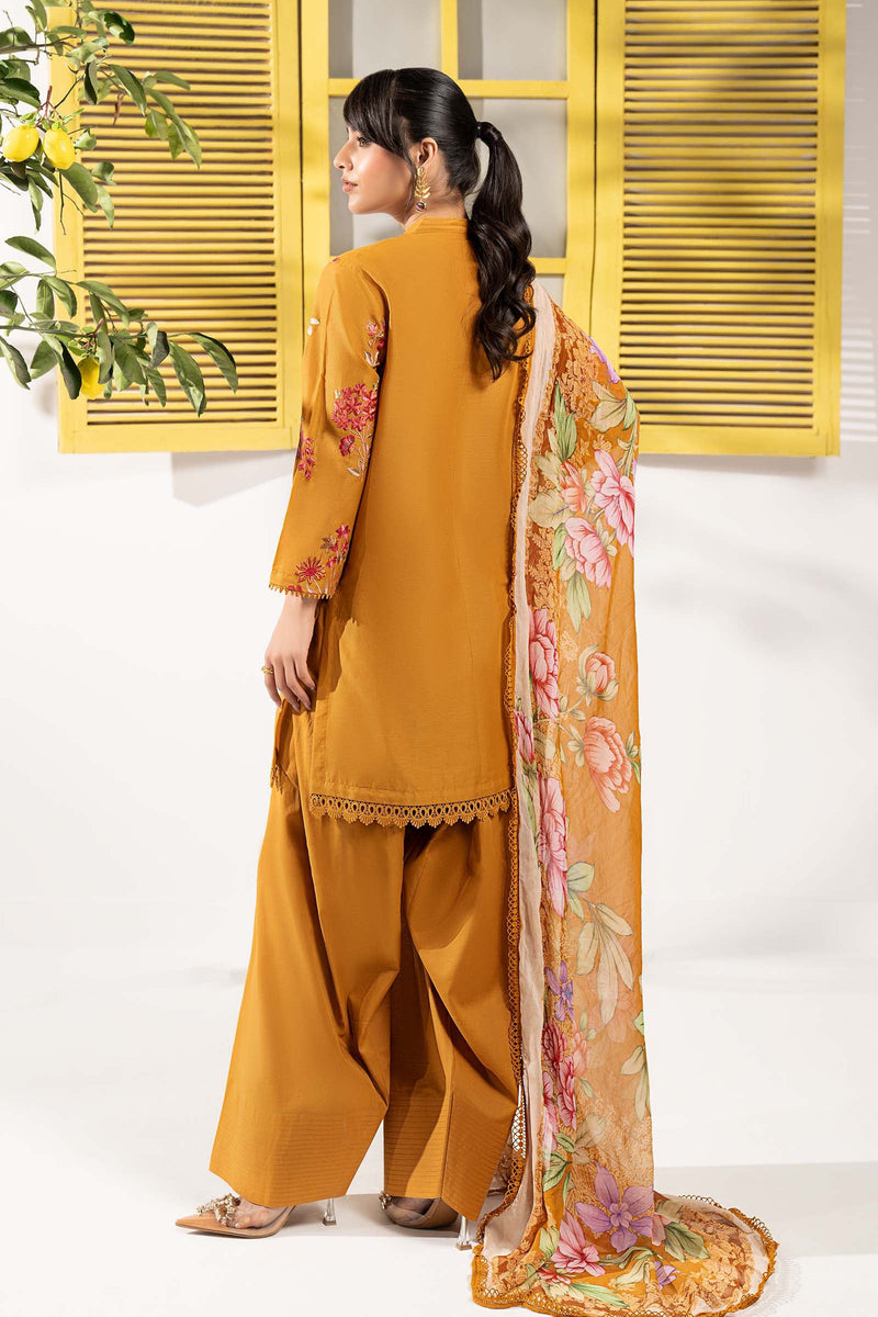 Maria B | Eid Festive Pret | DW-EF26-199 - Designer Dress - Type : Ladies Clothes - Available at Libayah - 100% Original
