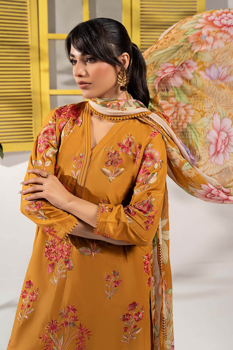 Maria B | Eid Festive Pret | DW-EF26-199 - Designer Dress - Type : Ladies Clothes - Available at Libayah - 100% Original