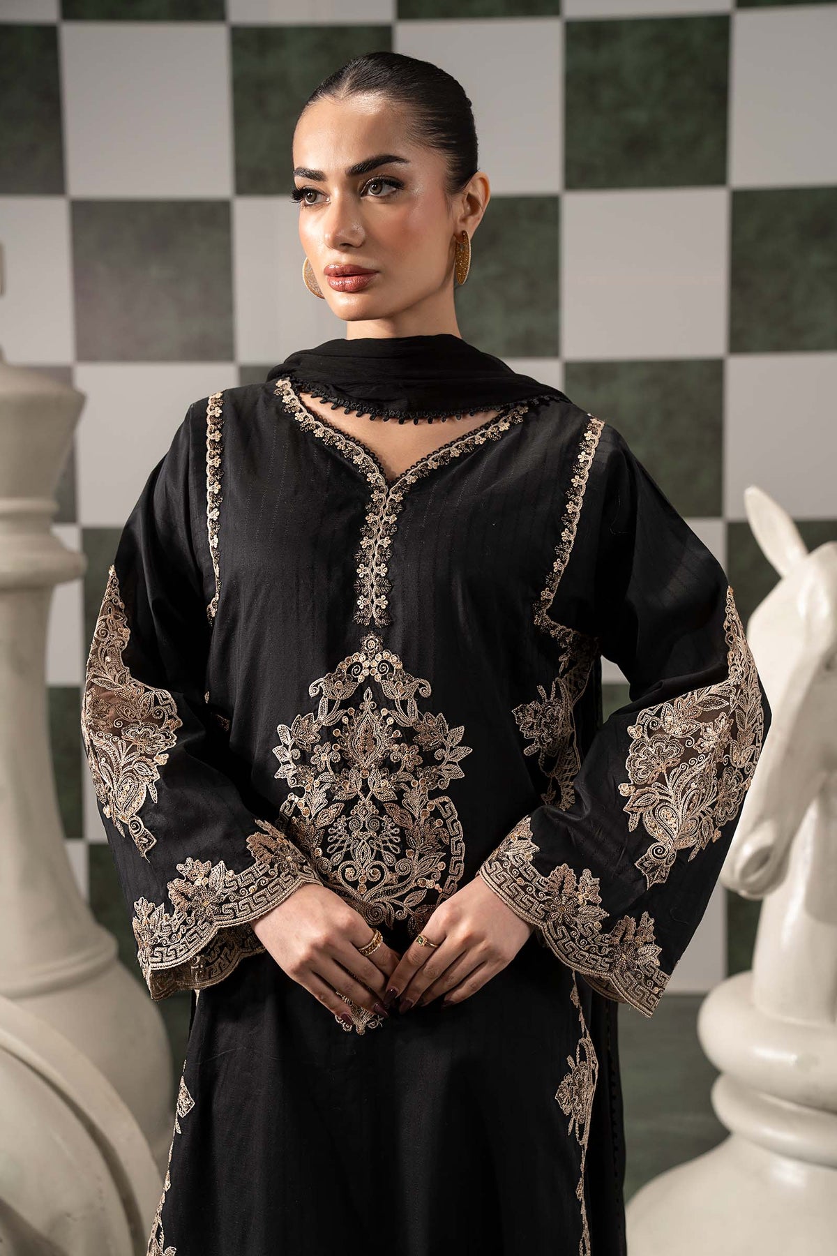 Maria B | Eid Festive Pret | DW-EF26-20 - Designer Dress - Type : Ladies Clothes - Available at Libayah - 100% Original