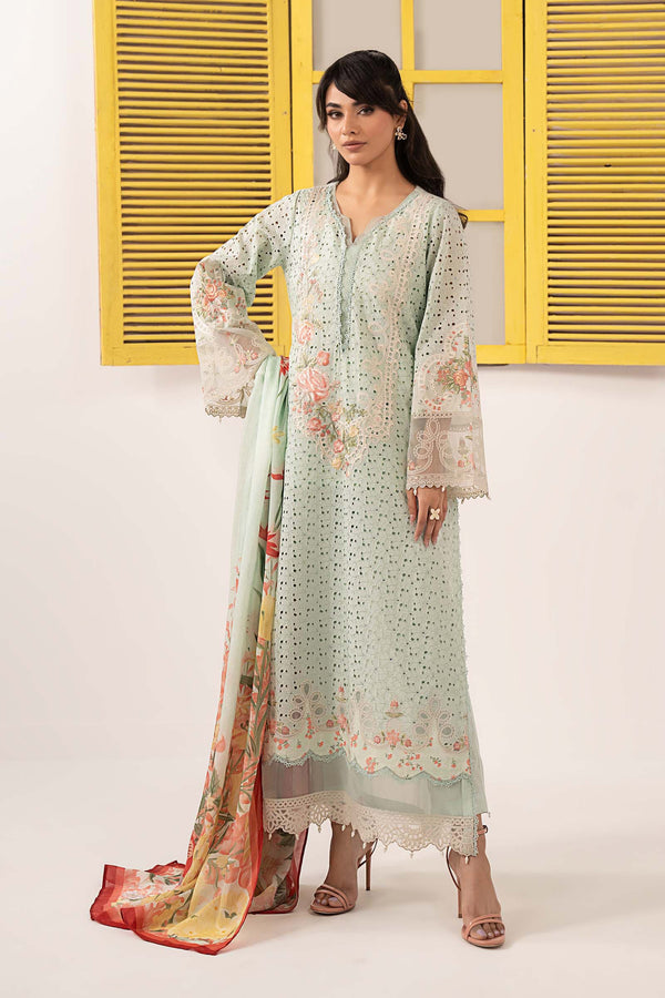 Maria B | Eid Festive Pret | DW-EF26-22 - Designer Dress - Type : Ladies Clothes - Available at Libayah - 100% Original