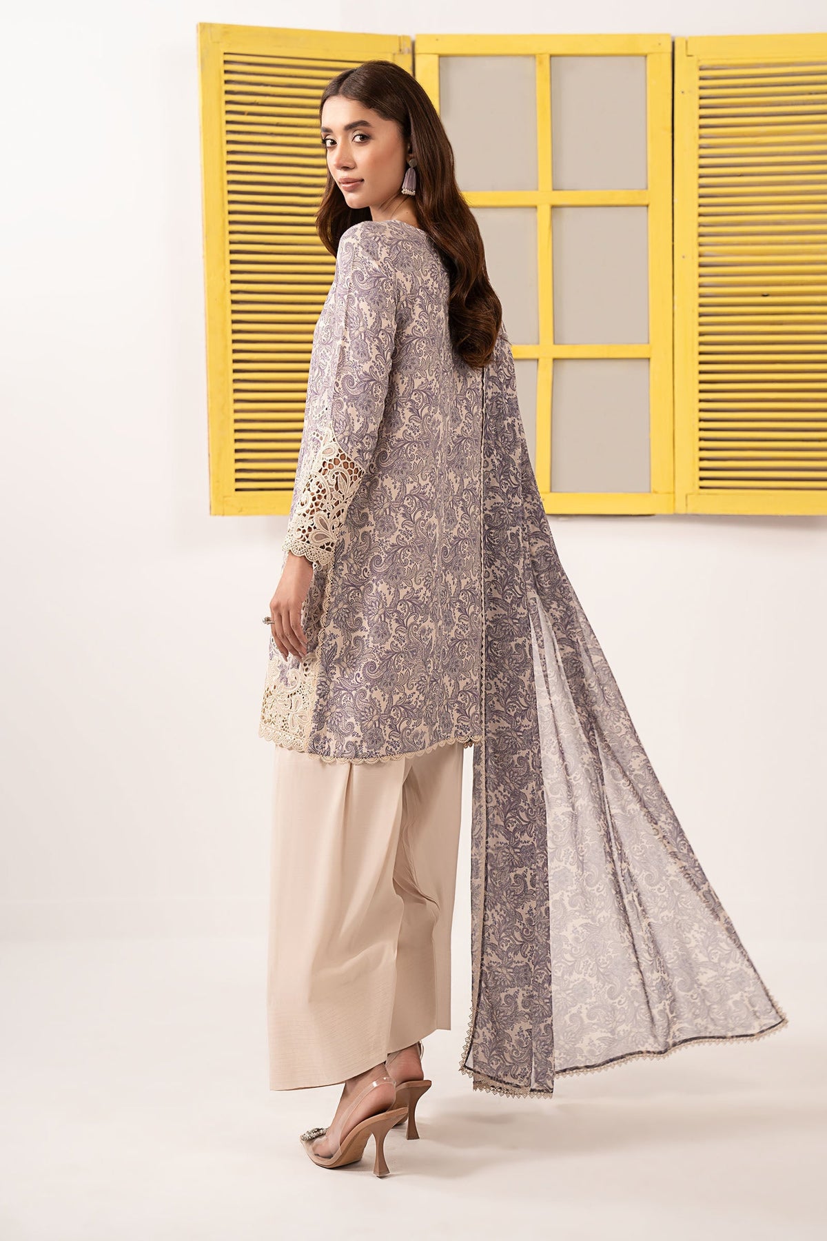 Maria B | Eid Festive Pret | DW-EF26-38 - Designer Dress - Type : Ladies Clothes - Available at Libayah - 100% Original