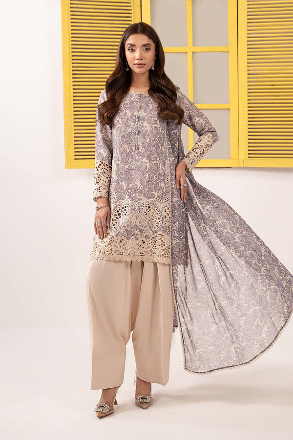 Maria B | Eid Festive Pret | DW-EF26-38 - Designer Dress - Type : Ladies Clothes - Available at Libayah - 100% Original