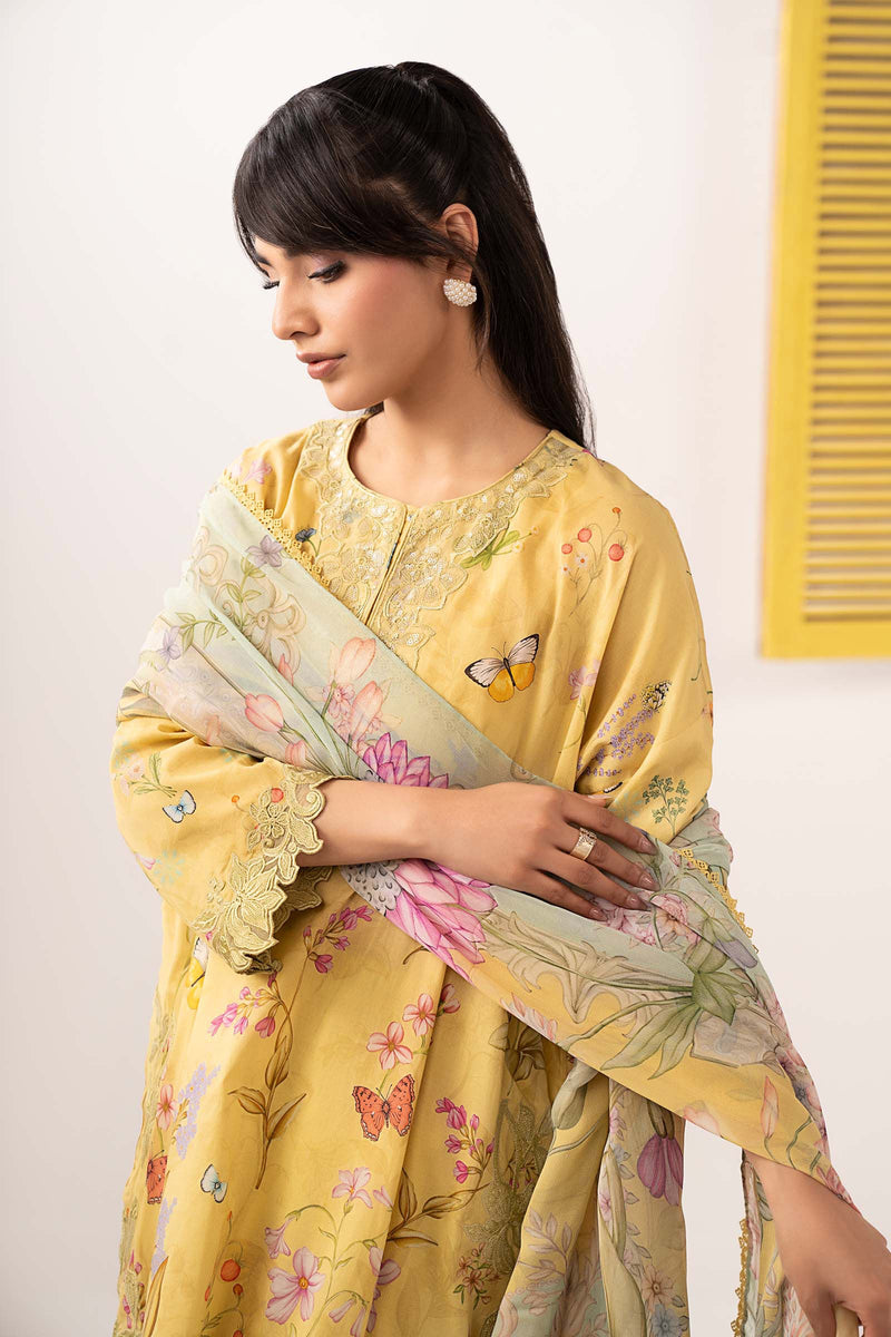 Maria B | Eid Festive Pret | DW-EF26-49 - Designer Dress - Type : Ladies Clothes - Available at Libayah - 100% Original