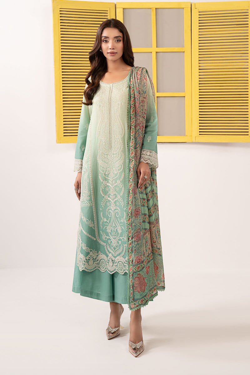 Maria B | Eid Festive Pret | DW-EF26-63 - Designer Dress - Type : Ladies Clothes - Available at Libayah - 100% Original