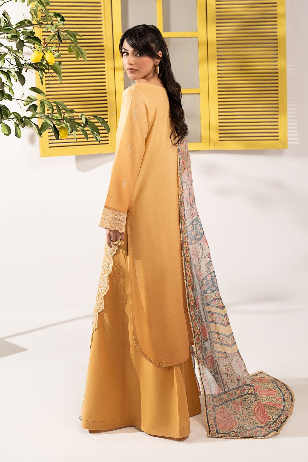 Maria B | Eid Festive Pret | DW-EF26-63 - Designer Dress - Type : Ladies Clothes - Available at Libayah - 100% Original