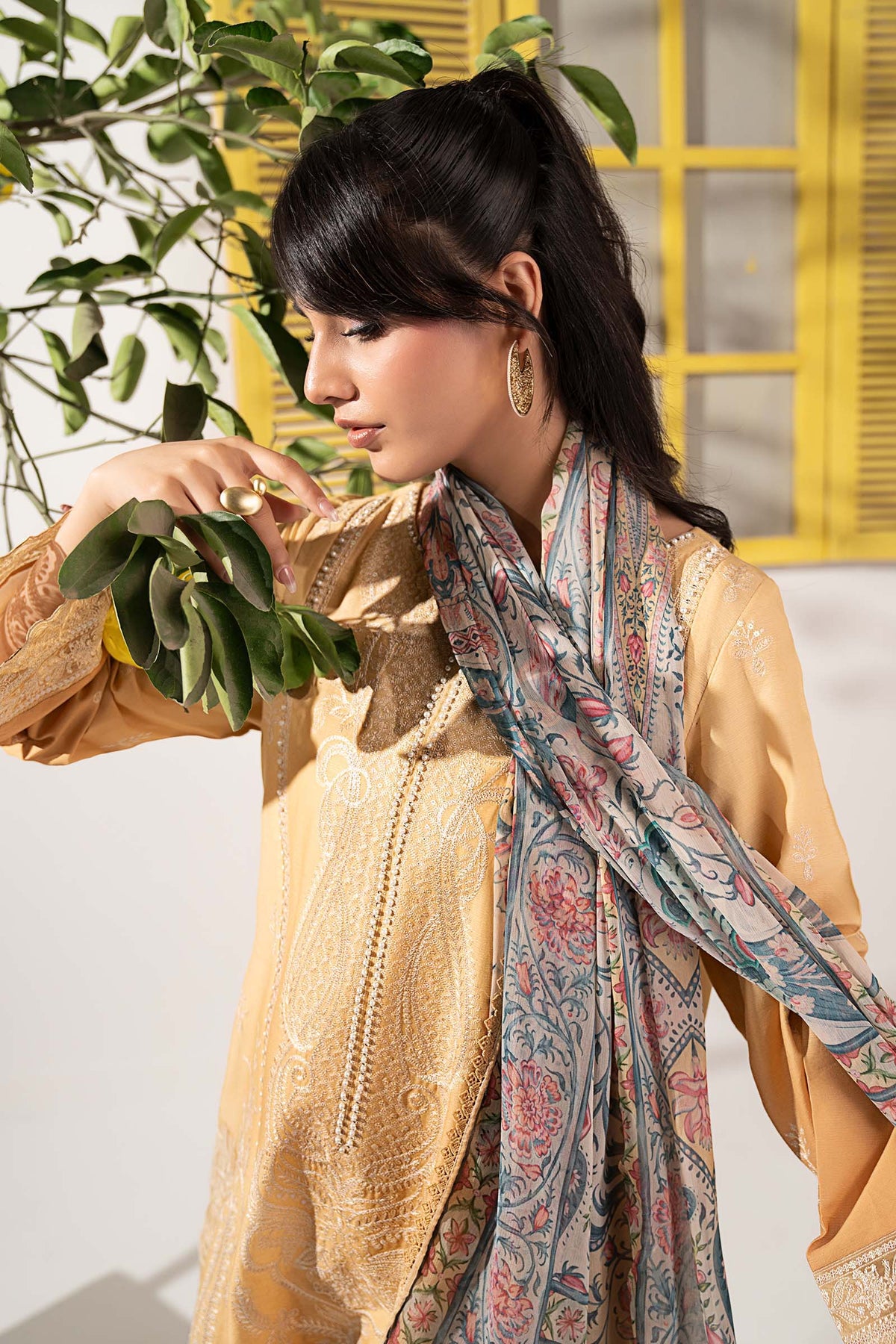 Maria B | Eid Festive Pret | DW-EF26-63 - Designer Dress - Type : Ladies Clothes - Available at Libayah - 100% Original