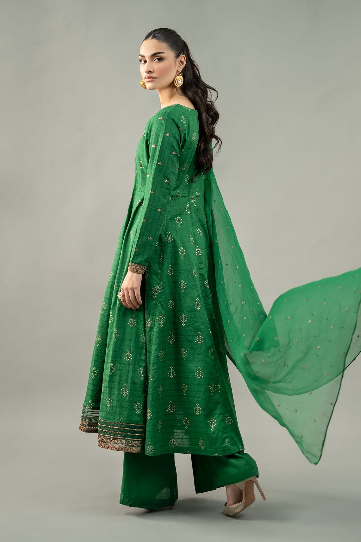 Maria B | Formal Wears | DW-EF21-04R1 by Maria B - Designer Dress - Type: Ladies Clothes - Available at Libayah - 100% Original