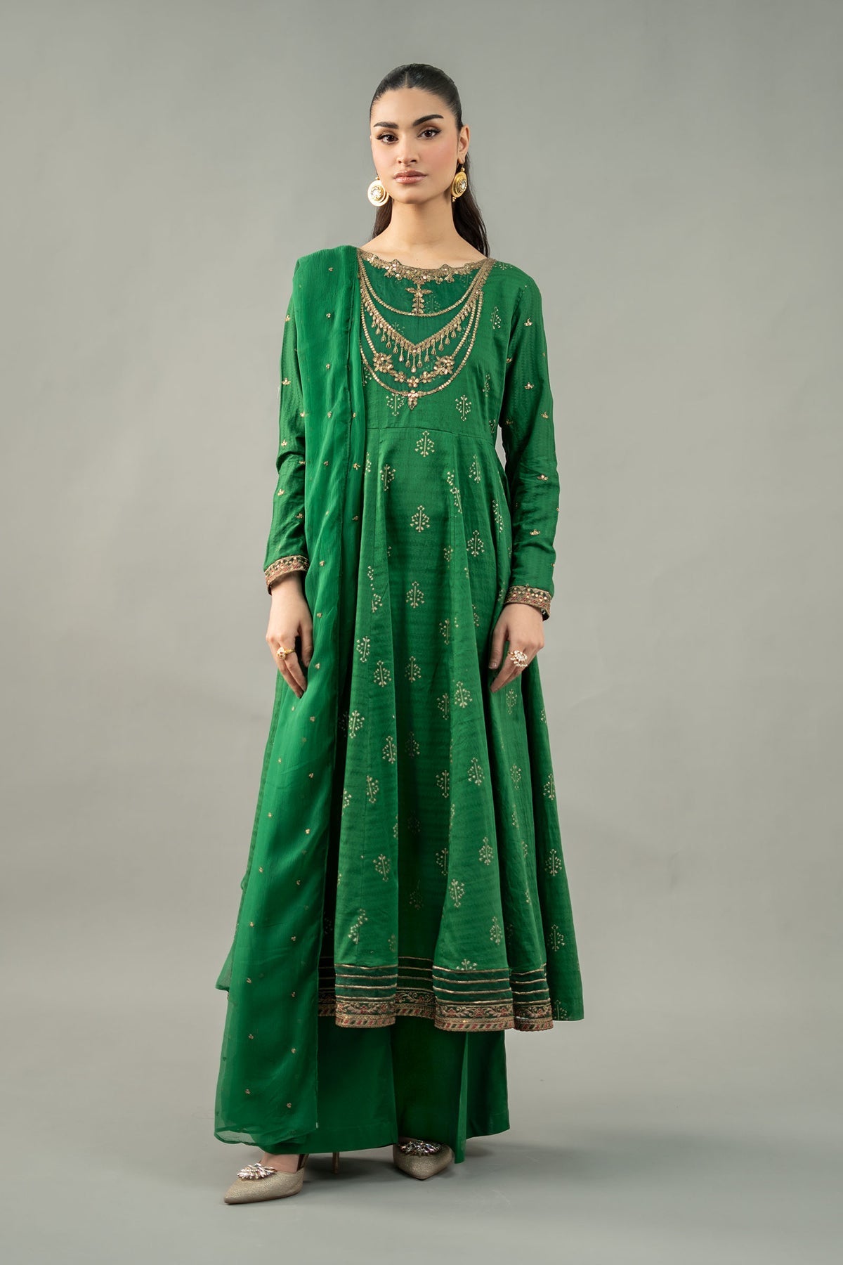 Maria B | Formal Wears | DW-EF21-04R1 by Maria B - Designer Dress - Type: Ladies Clothes - Available at Libayah - 100% Original