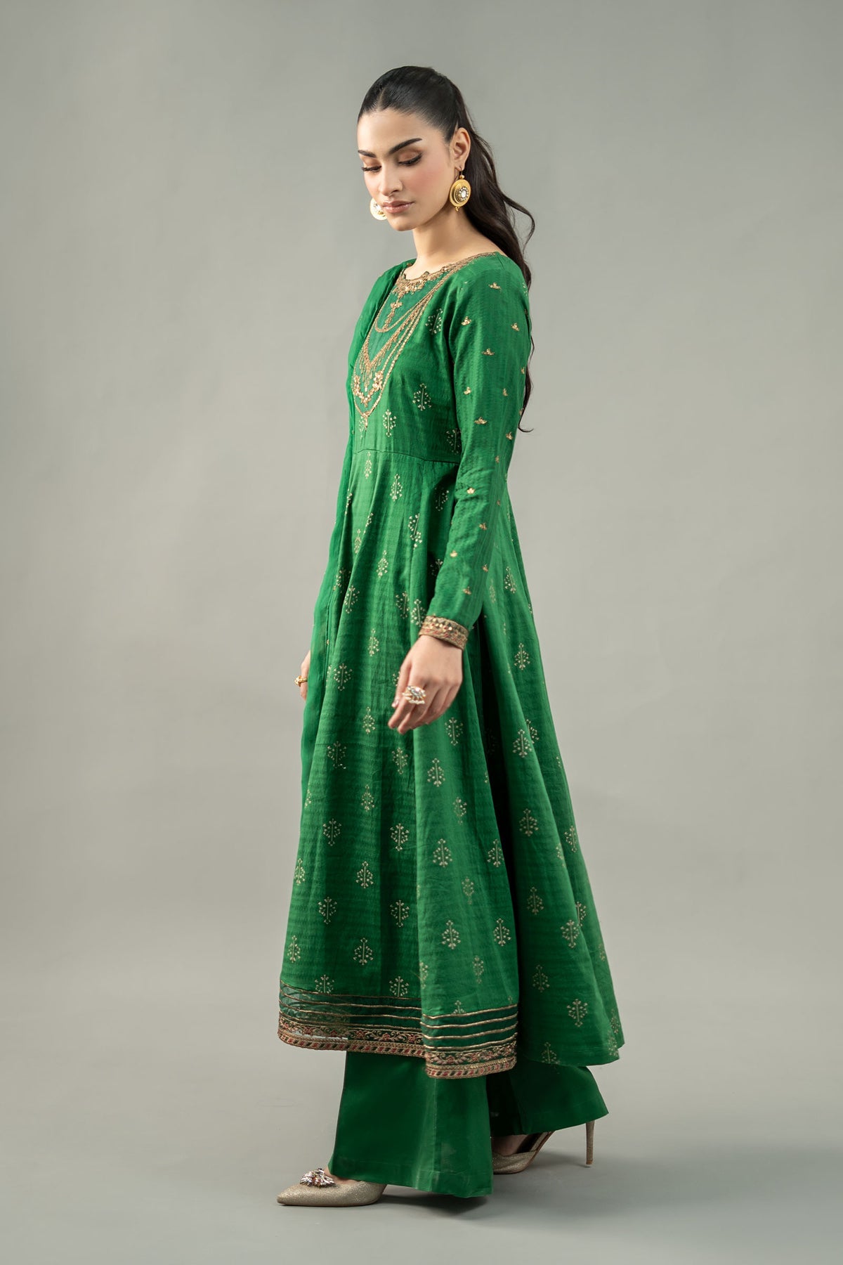 Maria B | Formal Wears | DW-EF21-04R1 by Maria B - Designer Dress - Type: Ladies Clothes - Available at Libayah - 100% Original