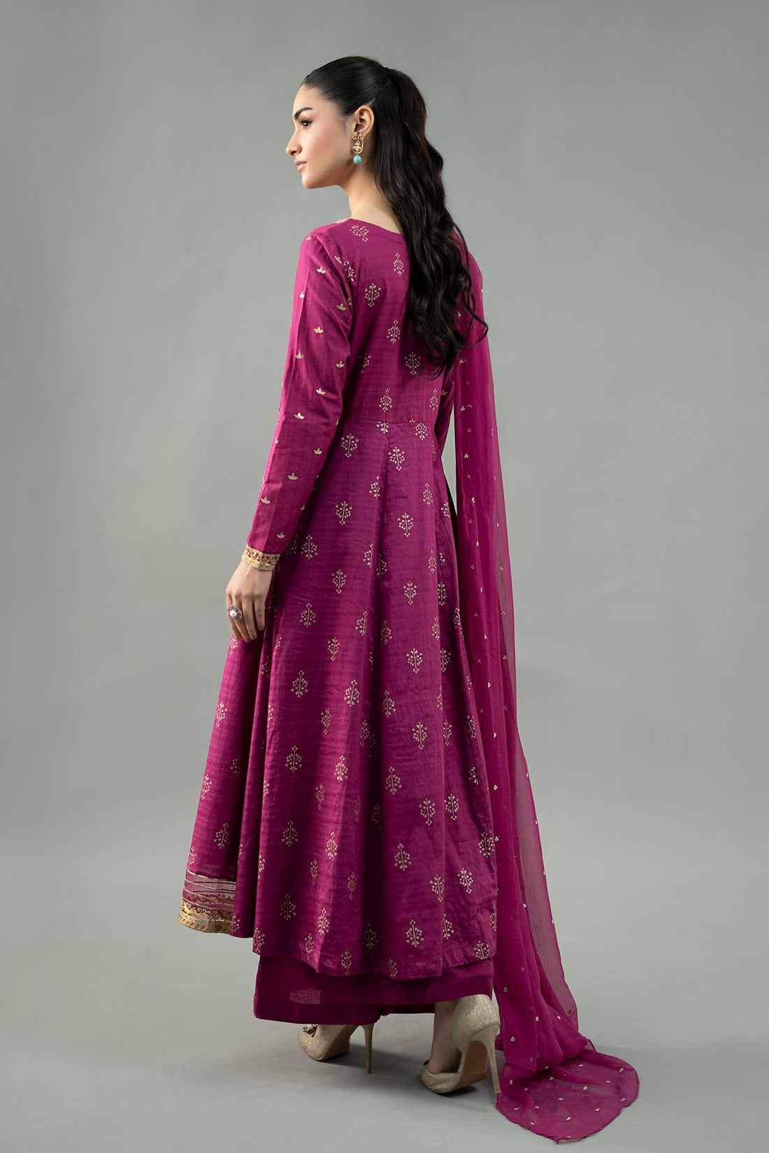 Maria B | Formal Wears | DW-EF21-04R1 by Maria B - Designer Dress - Type: Ladies Clothes - Available at Libayah - 100% Original