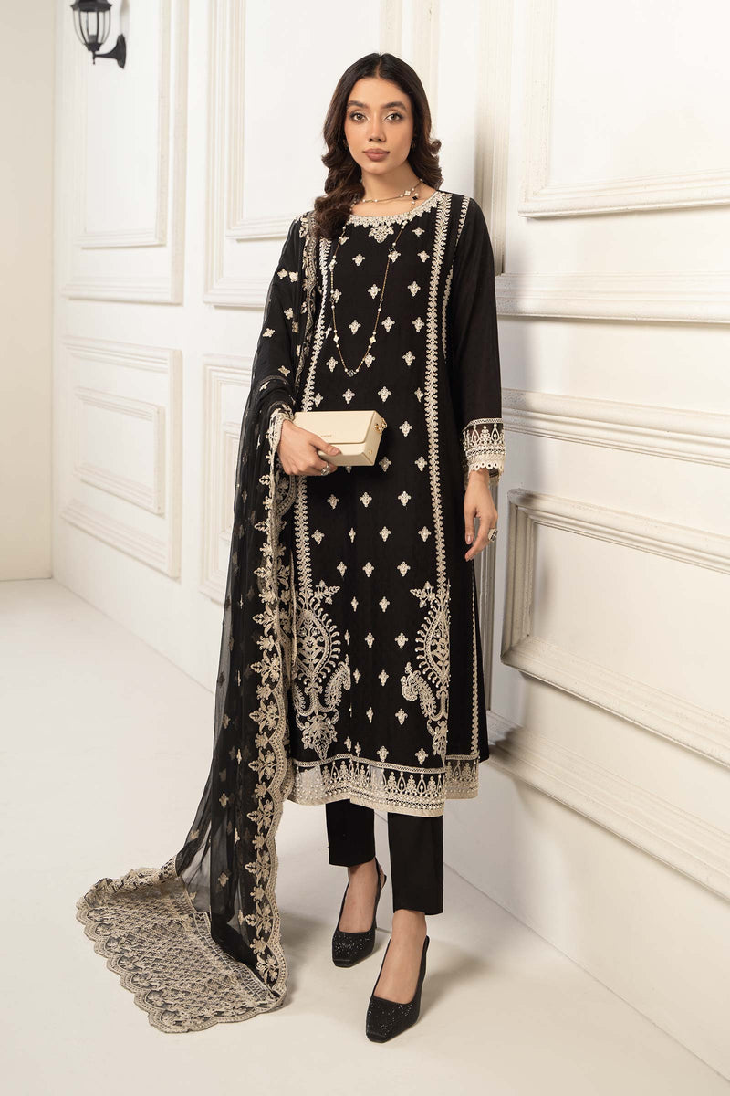 Maria B | Eid Festive Pret | DW-EF24-117R1 - Designer Dress - Type : Ladies Clothes - Available at Libayah - 100% Original