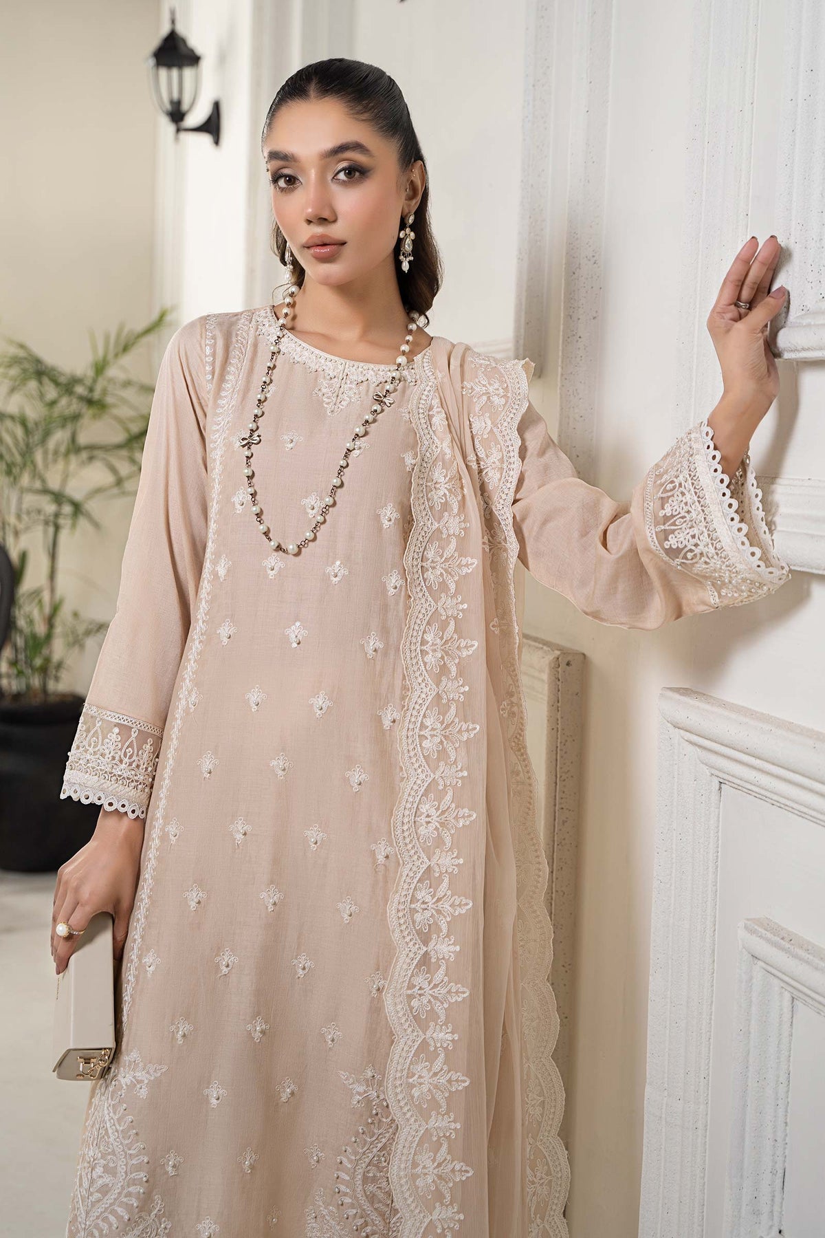 Maria B | Eid Festive Pret | DW-EF24-117R1 - Designer Dress - Type : Ladies Clothes - Available at Libayah - 100% Original