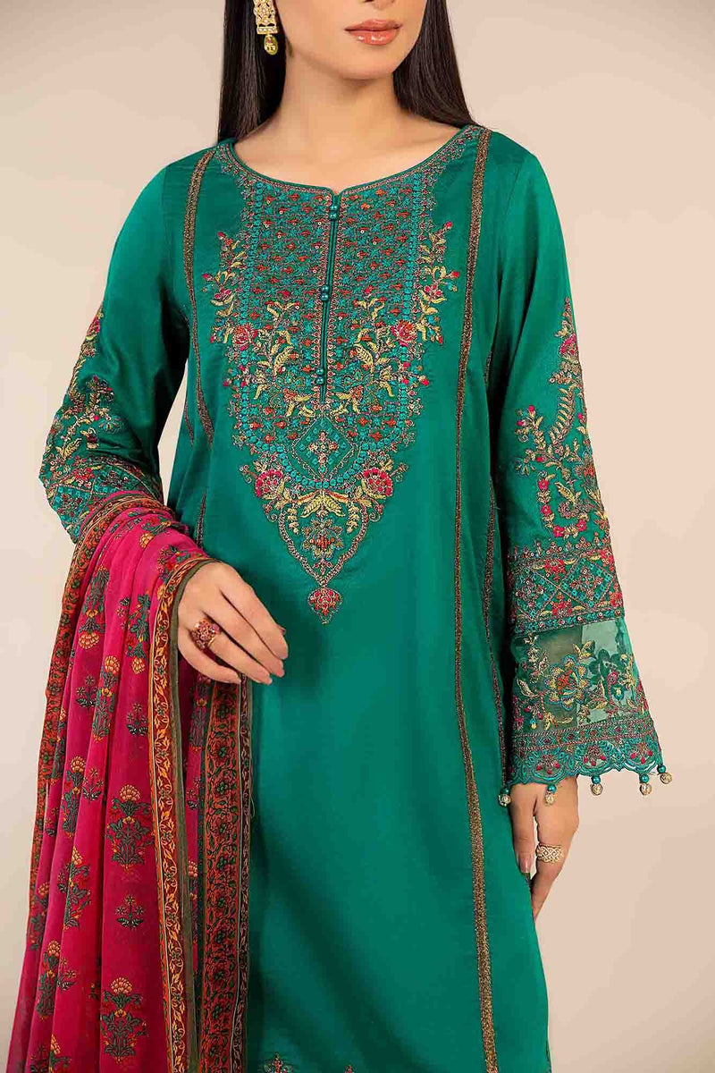 Maria B | Luxury Pret 25 | DW-EF25-06 by Maria B - Designer Dress - Type: Ladies Clothes - Available at Libayah - 100% Original