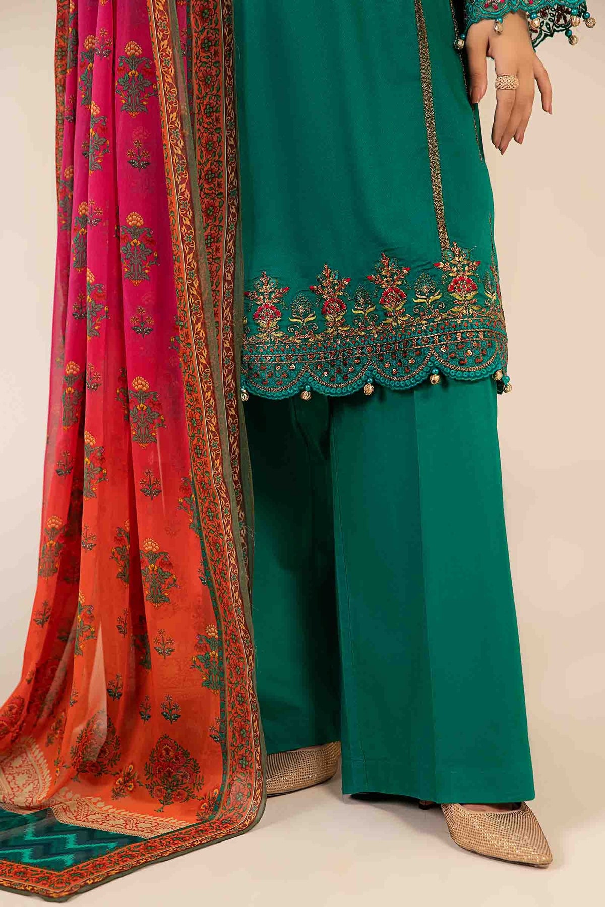 Maria B | Luxury Pret 25 | DW-EF25-06 by Maria B - Designer Dress - Type: Ladies Clothes - Available at Libayah - 100% Original