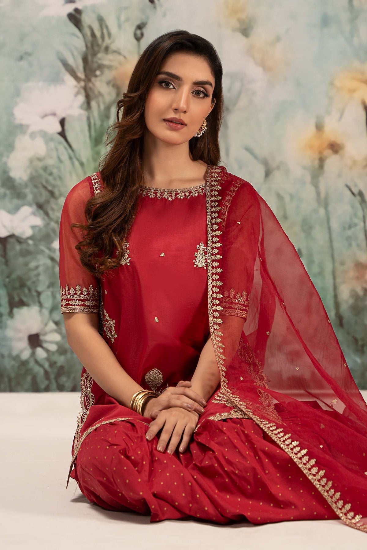 Maria B | Casual Pret 25 | DW-EF25-102 by Maria B - Designer Dress - Type: Ladies Clothes - Available at Libayah - 100% Original