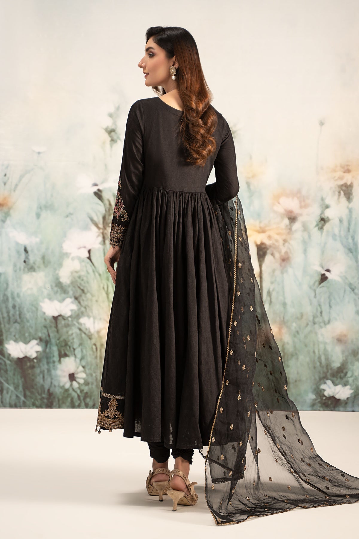 Maria B | Casual Pret 25 | DW-EF25-43 by Maria B - Designer Dress - Type: Ladies Clothes - Available at Libayah - 100% Original