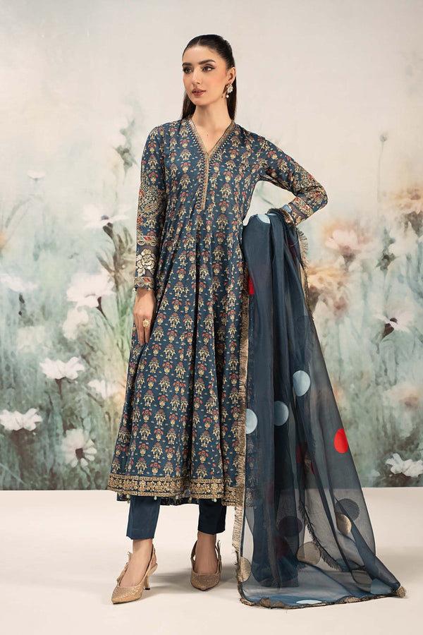 Maria B | Casual Pret 25 | DW-EF25-54 by Maria B - Designer Dress - Type: Ladies Clothes - Available at Libayah - 100% Original