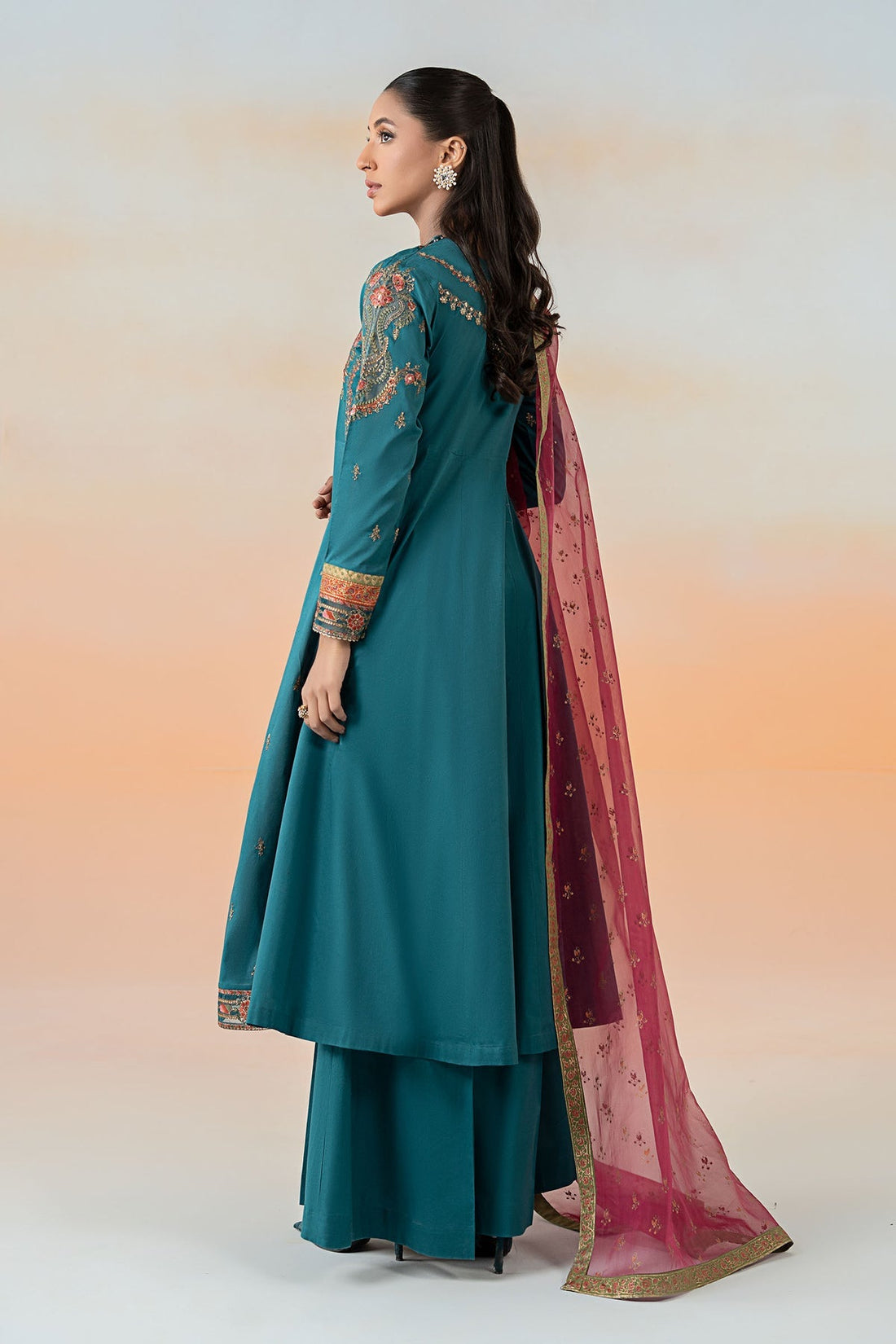 Maria B | Formal Wears | DW-EF25-60 by Maria B - Designer Dress - Type: Ladies Clothes - Available at Libayah - 100% Original